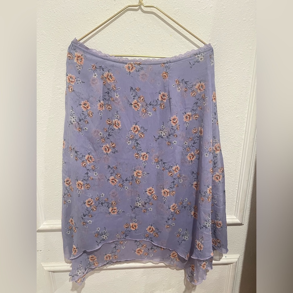 Free People garden party Floral Skirt in Lavender - Picture 5 of 5